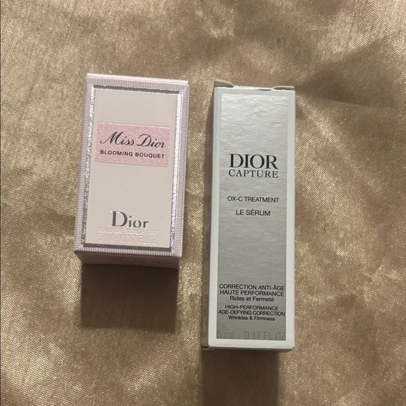 Dior 11 Piece Accessories Set - Chic White and Gold